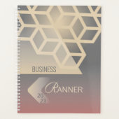 Exclusief elegante bedrijfsvoering planner (Voorkant)