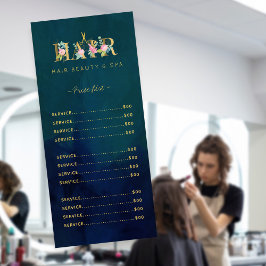 Exclusief luxeharen salon marine gold service menu