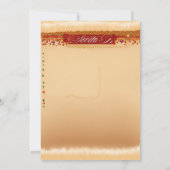 Exclusief Merry Christmas Wenskaart Kaart (Achterkant)