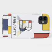Exclusief neoplasticisme Art Monogram. Brief B Case-Mate iPhone Case (Achterkant (horizontaal))