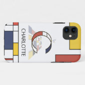 Exclusief neoplasticisme Art Monogram. Brief C Case-Mate iPhone Case (Achterkant (horizontaal))