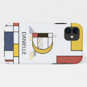 Exclusief neoplasticisme Art Monogram. Brief D Case-Mate iPhone Case (Achterkant (horizontaal))