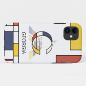 Exclusief neoplasticisme Art Monogram. Brief G Case-Mate iPhone Case (Achterkant (horizontaal))