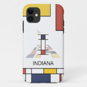 Exclusief neoplasticisme Art Monogram. Brief I Case-Mate iPhone Case (Achterkant)