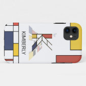 Exclusief neoplasticisme Art Monogram. Brief K Case-Mate iPhone Case (Achterkant (horizontaal))