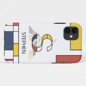 Exclusief neoplasticisme Art Monogram. Brief S Case-Mate iPhone Case (Achterkant (horizontaal))