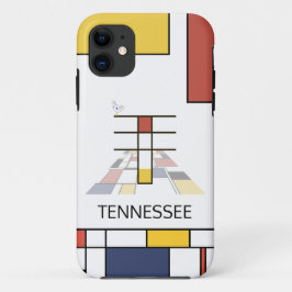 Exclusief neoplasticisme Art Monogram. Brief T Case-Mate iPhone Case