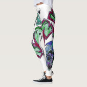 Exclusief ontwerp waanzinnig. leggings (Links)