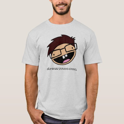 Exclusief, ook! Face Logo T-Shirt (Voorkant)