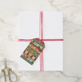 Exclusief overeenkomend van de keukencadeauLabels Cadeaulabel