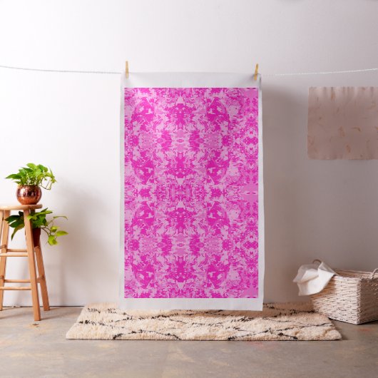 Exclusief roze patroon stof (Voorbeeld)