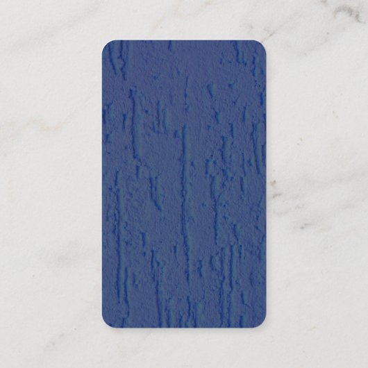 Exclusief Speciaal Blauw Modern Uniek Artistiek Visitekaartje (Achterkant)