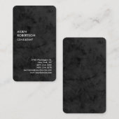 Exclusief speciaal grijs modern visitekaartje (Voorkant / Achterkant)