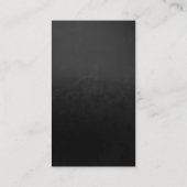 Exclusief speciaal grijs wit, uniek modern visitekaartje (Achterkant)
