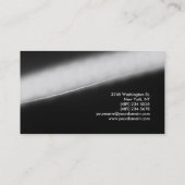 Exclusief speciaal patroon Modern Grey Trendy Visitekaartje (Achterkant)