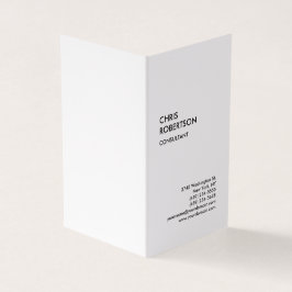 Exclusief speciaal zwart en wit, modern visitekaartje