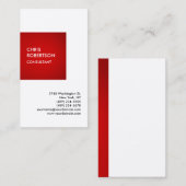 Exclusief speciale, speciale, persoonlijke rendeme visitekaartje (Voorkant / Achterkant)