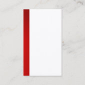 Exclusief speciale, speciale, persoonlijke rendeme visitekaartje (Achterkant)