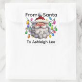 Exclusief van de Kerstman Sticker (Tas)
