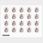Exclusief van de Kerstman Sticker (Vel)