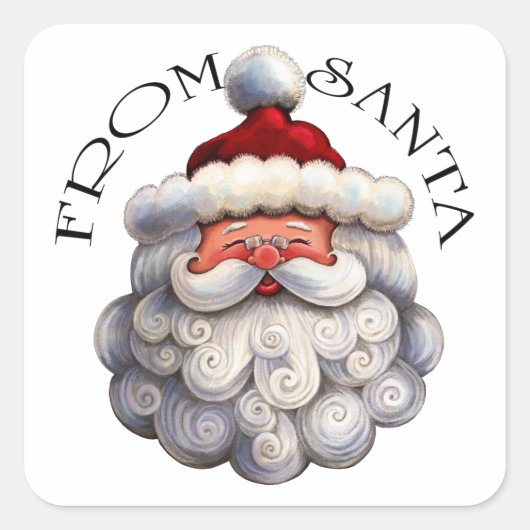 Exclusief van de Kerstman Sticker (Voorkant)