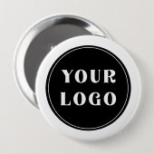 Exclusief, verfijnd, elegant en minimaal ronde button 4,0 cm (Voorkant /achterkant)