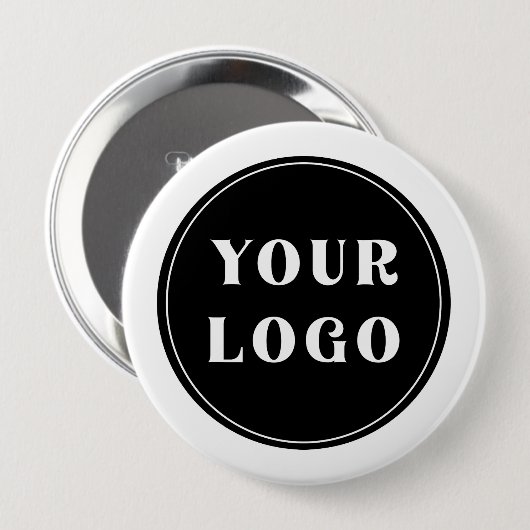 Exclusief, verfijnd, elegant en minimaal ronde button 4,0 cm (Voorkant /achterkant)