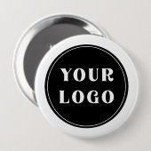Exclusief, verfijnd, elegant & minimaal ronde button 4,0 cm (Voorkant /achterkant)