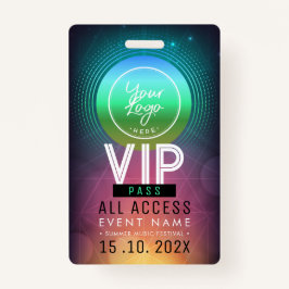 Exclusief VIP Access Event Badge