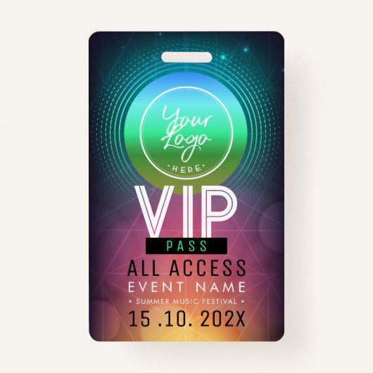 Exclusief VIP Access Event Badge (Voorkant)