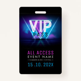 Exclusief VIP Access Event Badge