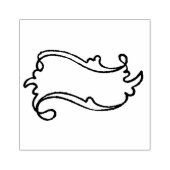 Exclusieve 1920 Mini Banner Art Stamp Rubberstempel (Afrduk)