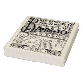 Exclusieve  banjo — Kunststempel Rubberstempel (Stempel)
