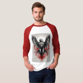 Exclusieve Eagle Design T-shirt te koop (Voorkant volledig)