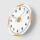 Exclusieve eenvoudige stijlvolle wandklok (Hoek)