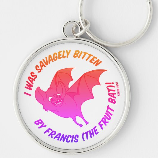 Exclusieve Francis de Fruit Bat Fancy Sleutelhange Sleutelhanger (Voorkant)