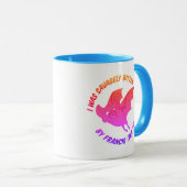 Exclusieve Francis (de Fruit Bat) Mok voor kleuren (Voorkant rechts)