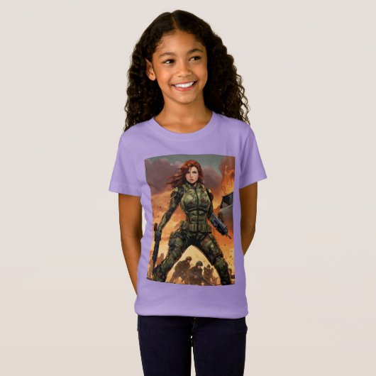 Exclusieve G.I. Joe Scarlett T. Shirt (Voorkant volledig)