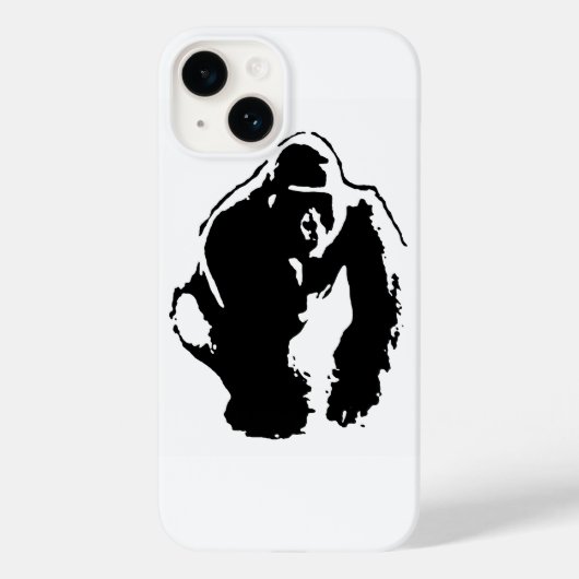 Exclusieve Gorilla Pop Kunst Case-Mate iPhone Case (Achterkant)