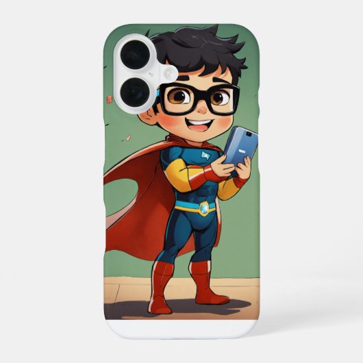 exclusieve iPhone sticker 16 Hoesje (Achterkant)