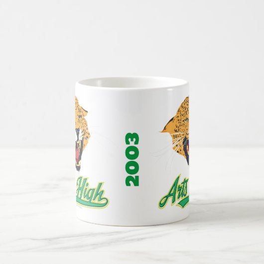 Exclusieve  Kunst Middelbare School ontwerp Koffiemok (Center)