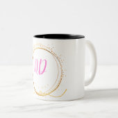 Exclusieve Logo-Mokken Tweekleurige Koffiemok (Voorkant rechts)