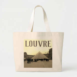 EXCLUSIEVE LOUVRE-CANVAS TAS