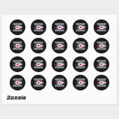 Exclusieve Mod Lad Mods Scooter Origineel werk Ronde Sticker (Vel)