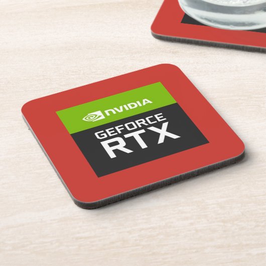 Exclusieve Nvidia RTX Bier Onderzetter (Linkerzijde)