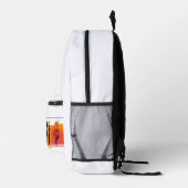 "Exclusieve online verkoop: [lederen beg]- Limited Bedrukte Rugzak (Rechts)