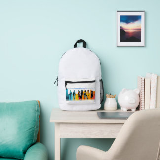 "Exclusieve online verkoop: [lederen beg]- Limited Bedrukte Rugzak