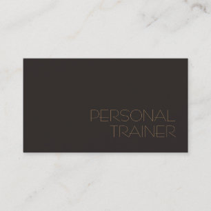 Exclusieve Personal Trainer Fitness Sport Visitekaartje