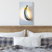 Exclusieve Premium ducttape banaan Canvas Afdruk (Insitu (Slaapkamer))