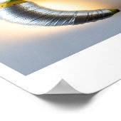 Exclusieve Premium ducttape banaan Poster (Hoek)